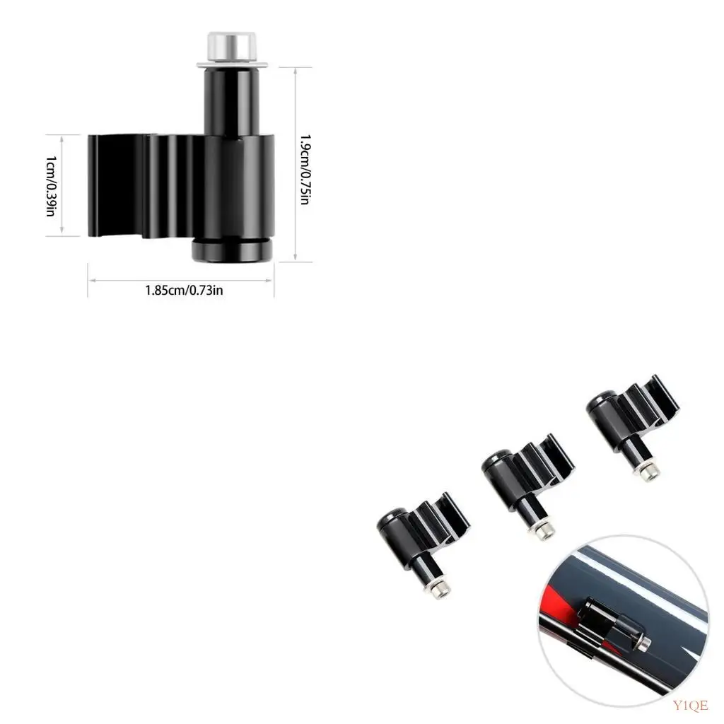 Y1QE 알루미늄 합금 브레이크 라인 파이프 브레이크 라인 파이프 클램프 자전..