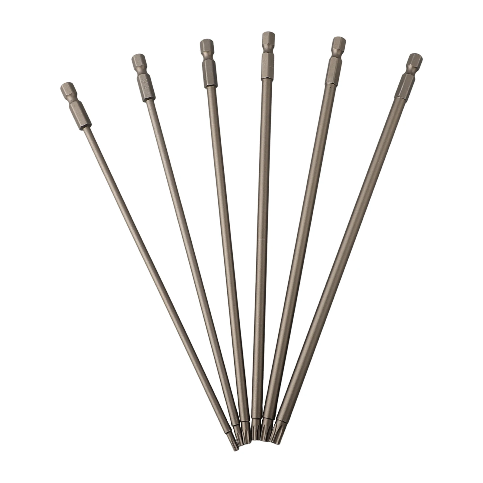 Verlängerter Schrauben dreher Bit 1/4 200mm magnetischer Torx Schrauben dreher Bit legierter Stahl t10 t15 t20 t25 t27 t30 Präzisions schrauben dreher Werkzeug – Detail 1