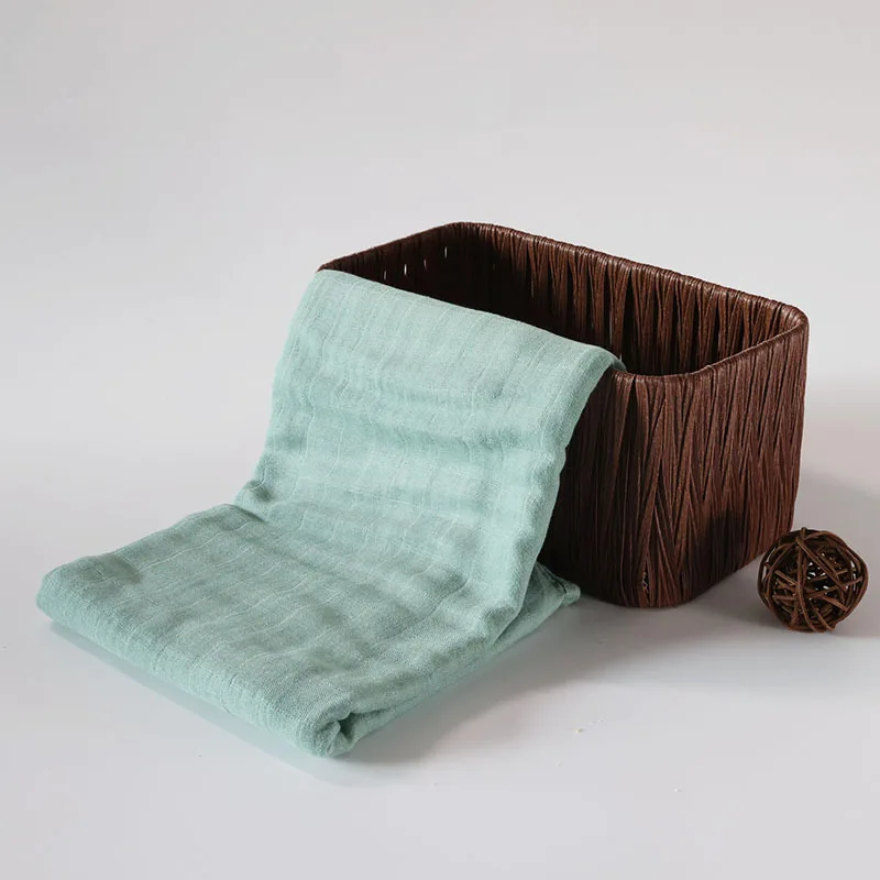 Bamboo Blanket Muslin Cotton Baby Blanket 2 Layers Gauze Newborn Swaddle Wrap Kids Bath Towel Outing Stroller Cover