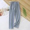 Maternity Sleep Pants Pregnancy Clothing Pregnant Pants New Adjustable Loose Straight Sleep Wear Pregnancy Home Lounge 5