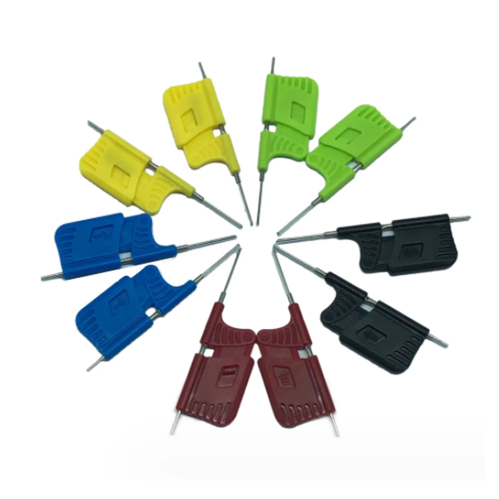 Universal Chip Test Clip Small Clip Test Clamp SDK08 Clips Set Chip Hook Clips Electrical Testing