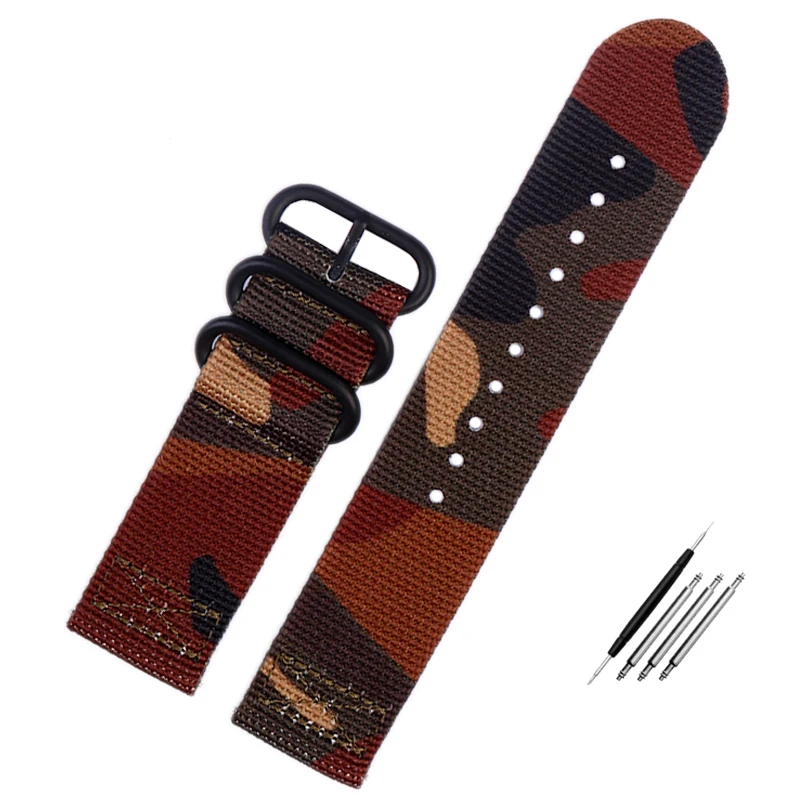 thumbnail image 1 of Correa de reloj de nailon para la serie Casio PROTREK, correa de reloj PRG-600 PRG-650 PRW-6600 PRG600, pulsera deportiva para escalada al aire libre de 24 mm, 1 of 5