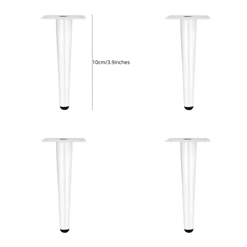 4 adet 10cm çok yönlü mobilya ayakları Metal kanepe ayakları Modern mobilya destek ayakları yedek bacak kanepe sandalye dolap masa