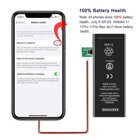 6300mAh 0 Cycle Replacement Bateria for IPhone 5S 6 6S 7 8 Plus X XR XS Max 11 12 13 Pro Max Mini Original Mobile Phone Battery - Image 2