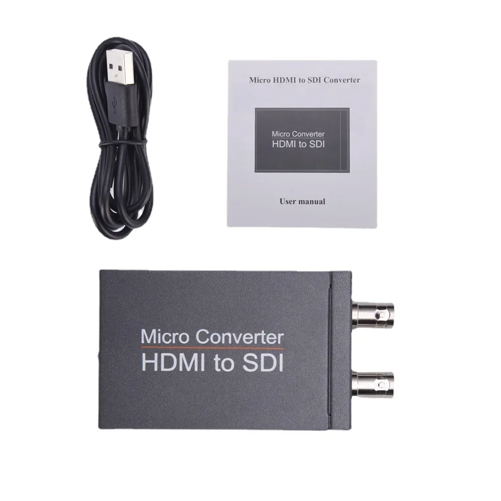 HD 3G SDI To HDMI / HDMI To SDI Video Converter Display Adapter with Loop Audio