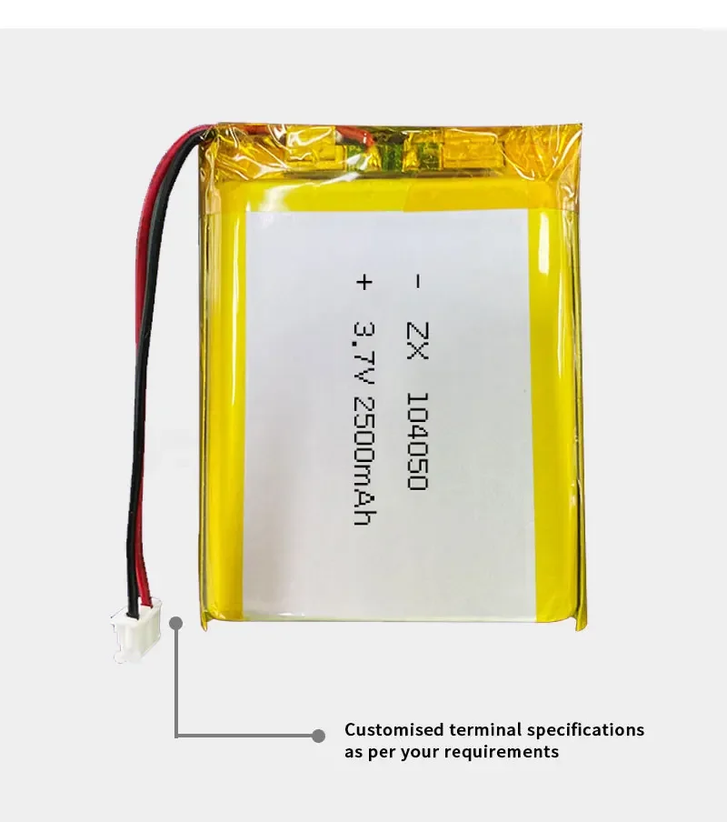 Литий-полимерные аккумуляторы Lipo 104050 2500 мАч 3,7 В | AliExpress