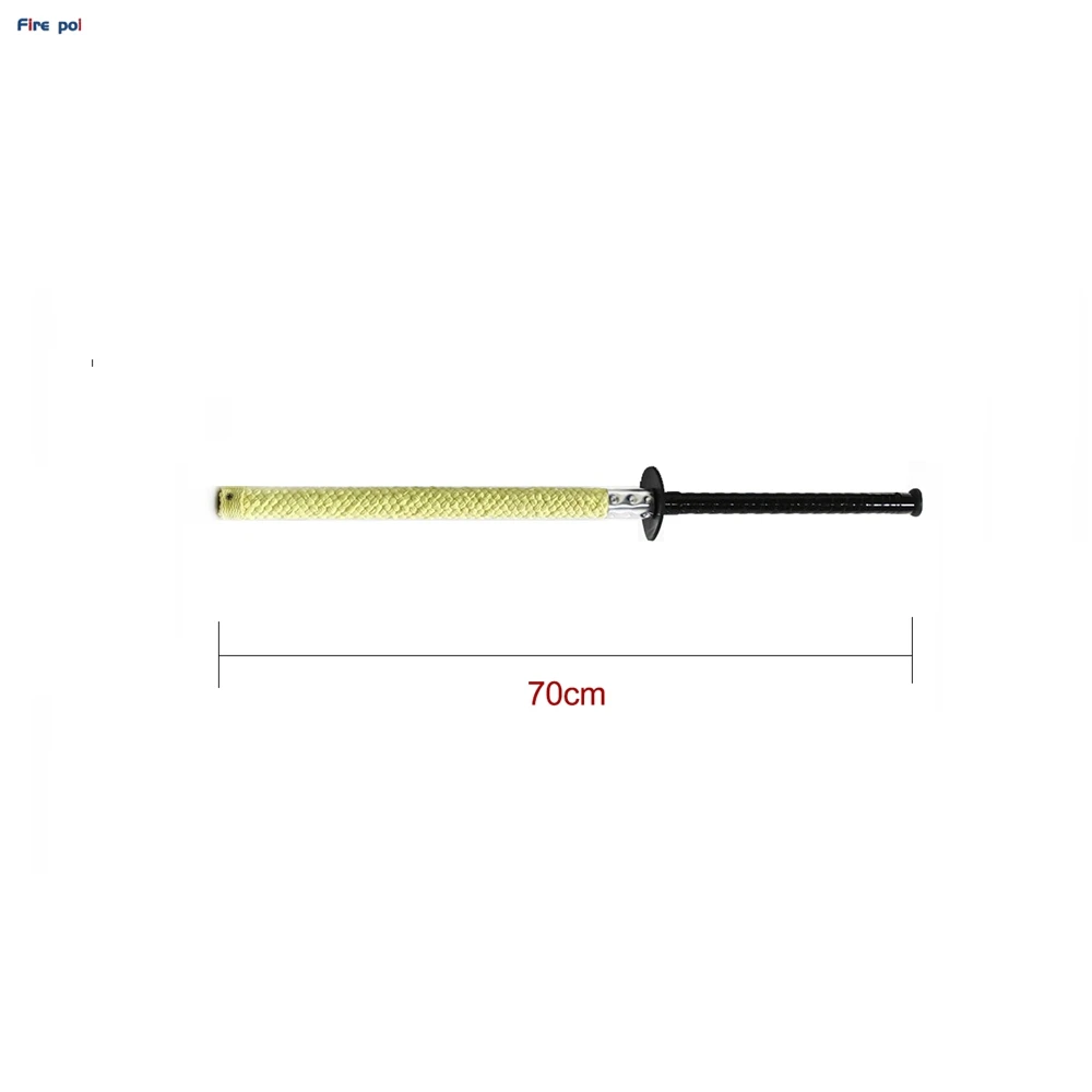 Fire Juggling Equipment Fire Performance Flow Art Movement Circus Art Dancing Props Juggler Spinning Saber 700mm Sword