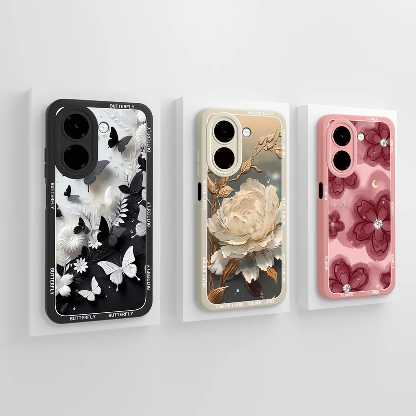 Adorable Kitten Lightweight Liquid Silicone Phone Cover - Full Protection & Soft Shell