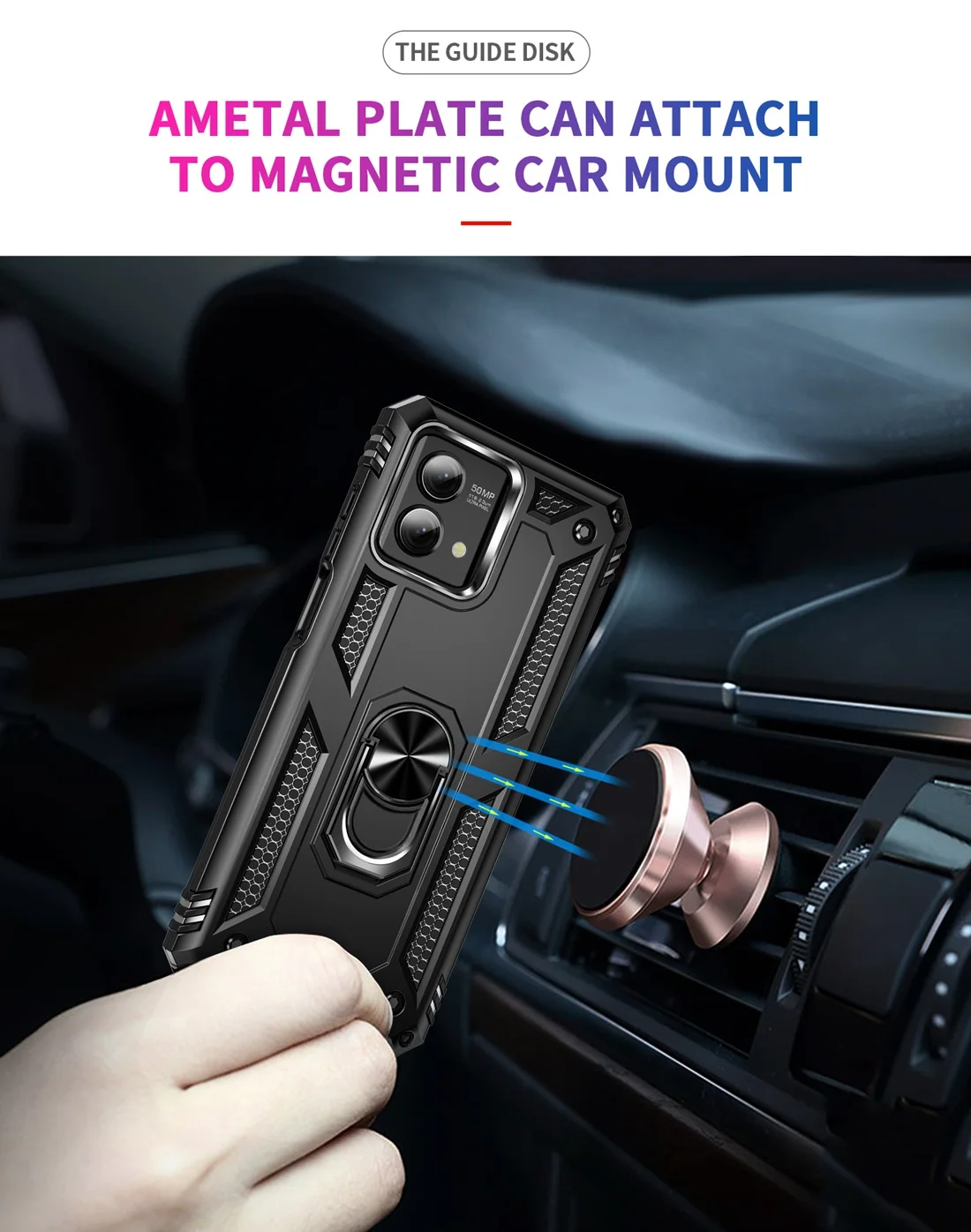 Shockproof Dual Layer Hard Cover Phone Case
