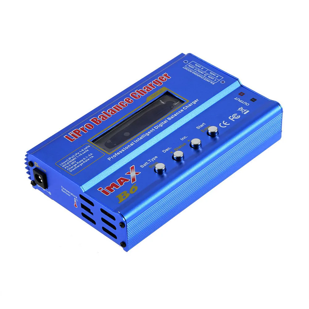 Chargeur multiport iMAX B6 80W pour batteries LiPo NiMH NiCd LiFe Pb