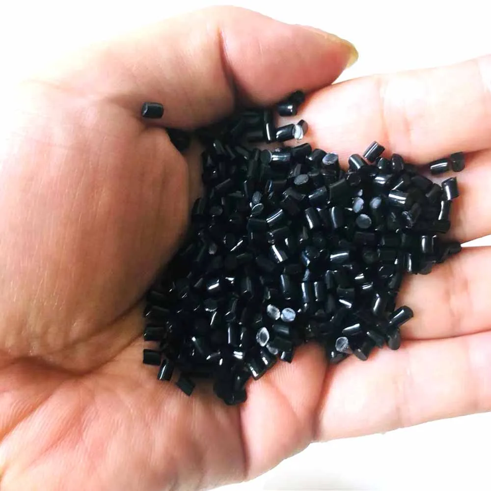 Top Italy Keratin Hair Extension Grain Black Color Glue Beads For Fusion Nail Tip Stick Tip Prebonded Hair Extension 100g 1000g