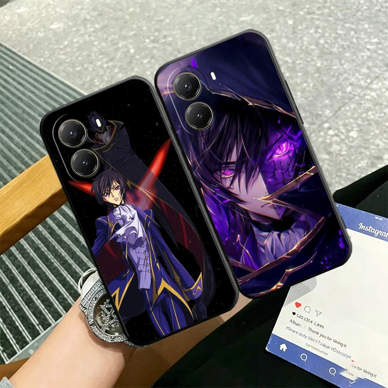 Code Geass Anime Soft Phone Case