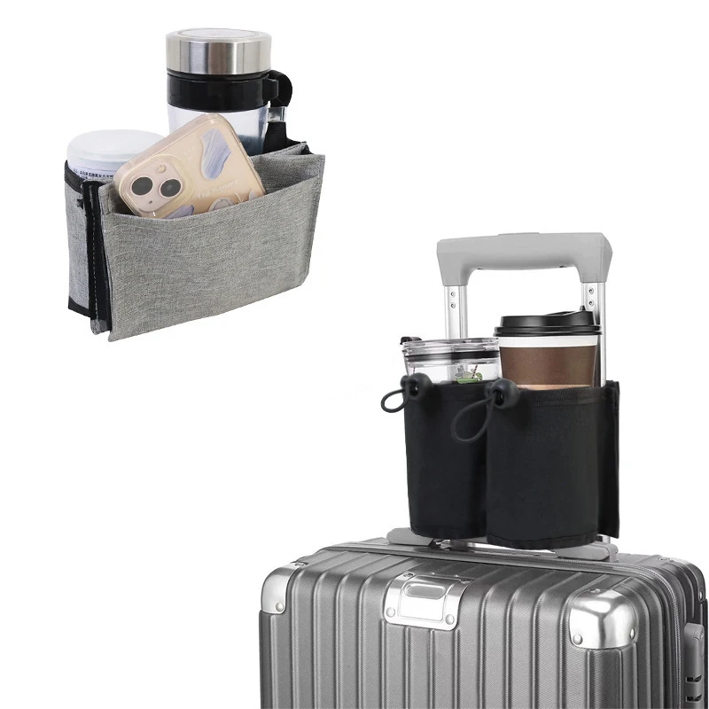 Luggage Travel Cup Holder Suitcase Cup Holder Free Hand Travel