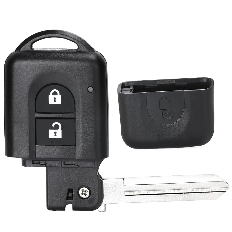 KEYECU 433MHz ID46 / 4D60 Chip 285E34X00A /285E3EB30A, 285E34X00 Remote Key Fob for Nissan Juke Navara Micra Xtrail Qashqai Duke