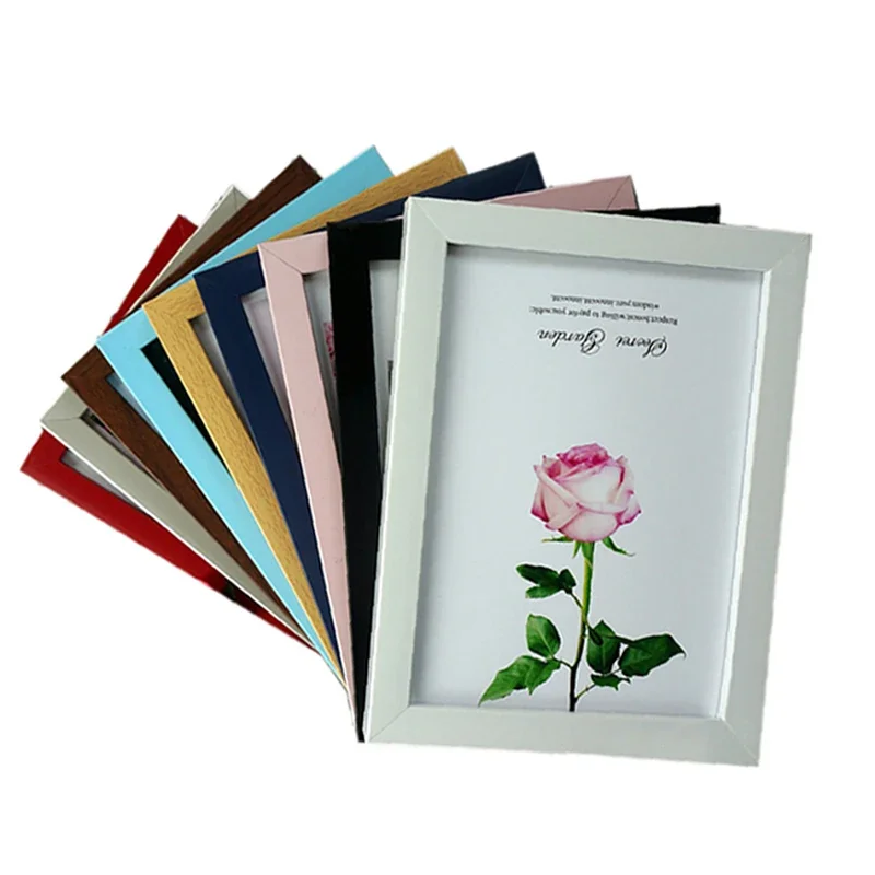 Photo Frame Acrylic Display Holder Acrylic Photo Frame Wall Picture Creative Paintings Photo Display Stand Room Decor Desktop Ornament