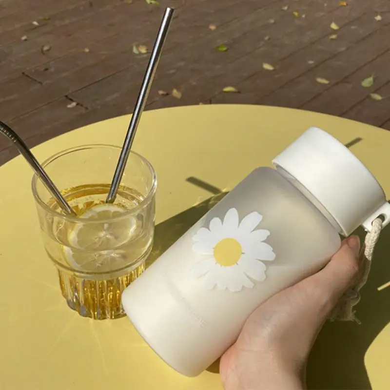 물병 소녀용 플라스틱 병, 어린이 체육관 학교 귀여운 음료수 병, 무료 배송, 700 ml, 500ml