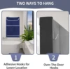 Door Hanging Laundry Hamper Bag, Hanging Laundry Basket With Large Opening And 2 Types Of Hooks For Whole Family Dirty Clothes 5