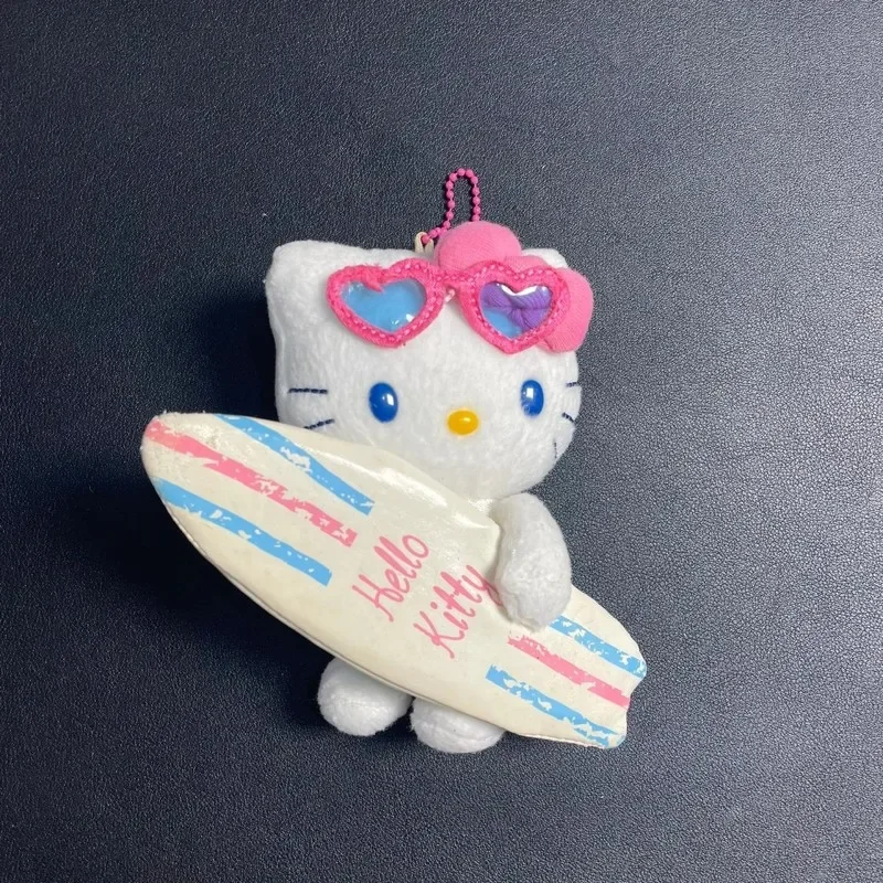 Miniso Cute Surfboard Vintage Hello Kitty Cat Bag Pendant