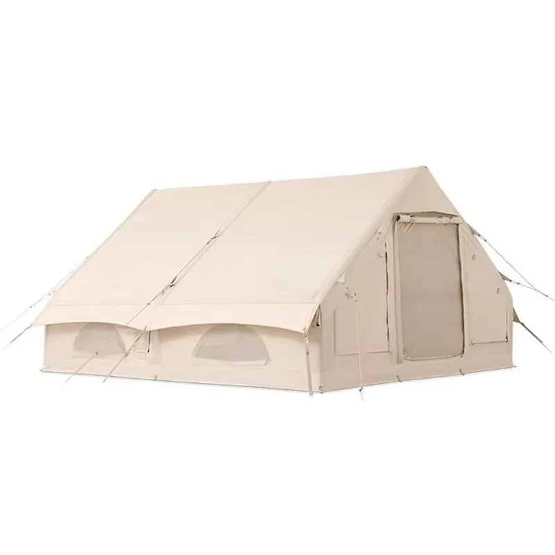 PVC-Zelt, wetterfest, übergroß, 6–8 Personen, aufblasbares Outdoor-Campingzelt