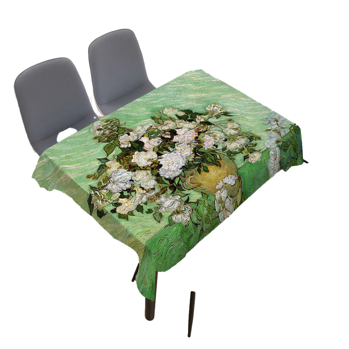 שמיכת שולחן קפה מעוצבת בצורת מלבן לקישוט הבית zhu22