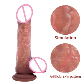 Ealistic Dildo Anal Sex Toys For Couples Suction Cup High Quality Silicone Penis Dick Thrusting Women Masturbator Hot Product 4