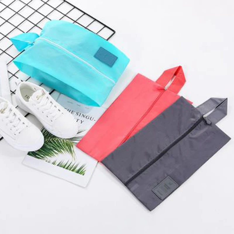 

Portable Foldable Waterproof Dustproof Travel Shoe Storage Bag Zipper Storage Organizer Suitcase Shoes Bag Storage Home Dust Bag