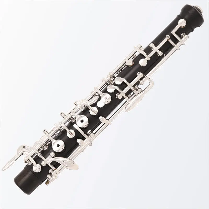 Full or semi automatic Oboe C Key Ebony Wood Top Grade Wooden Silier Keys Good Sound For Professional Player