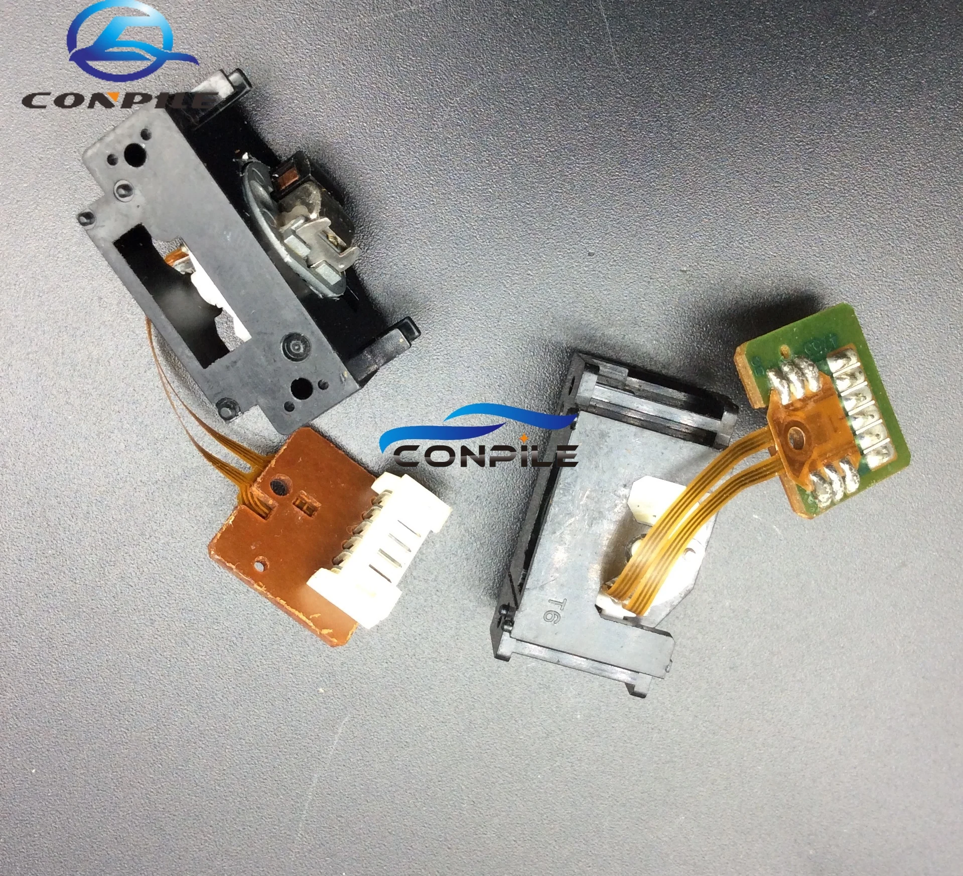 2pcs Rotating head for cassette deck tape recording (with wipe