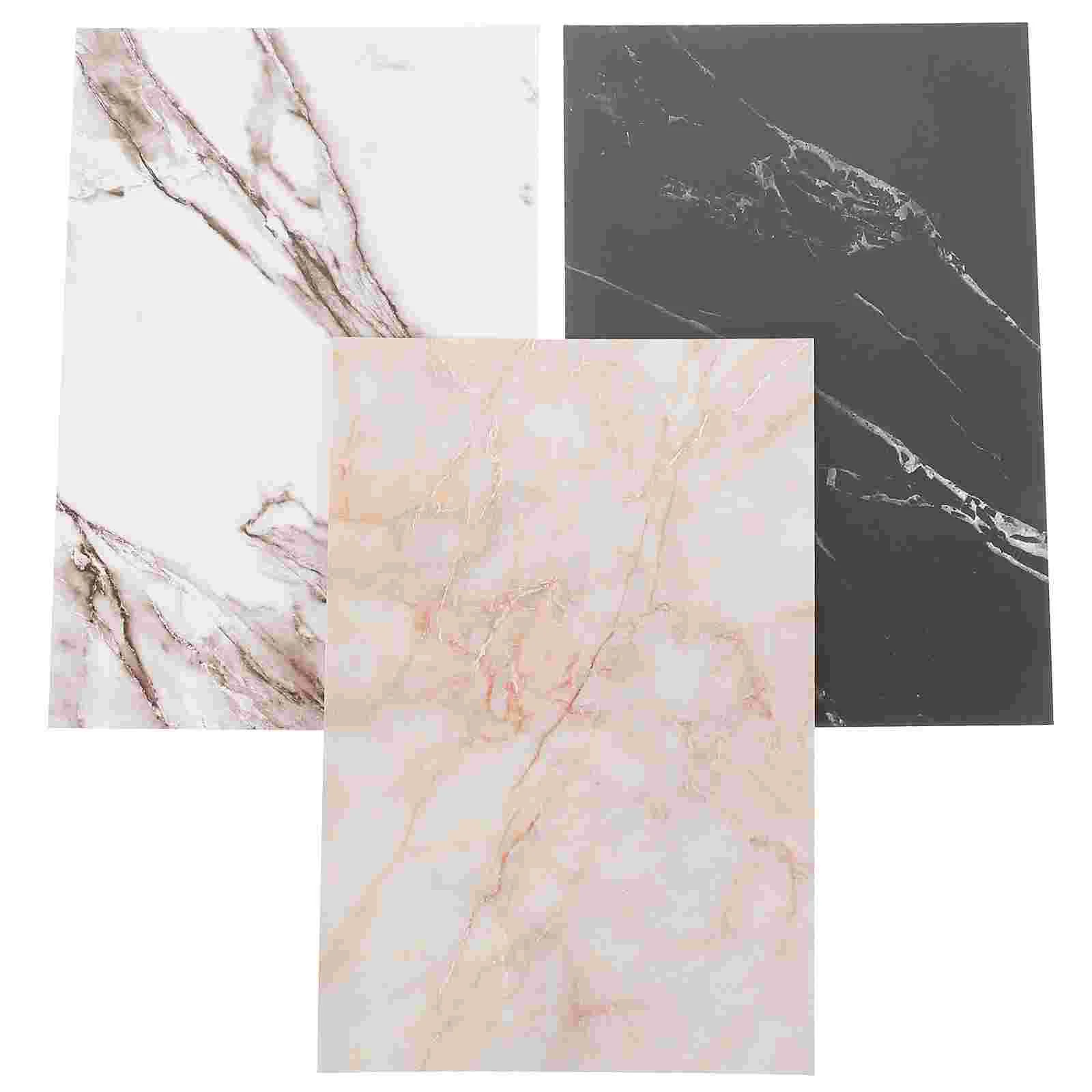 

Photography Wallpaper Backgrounds 21x14cm Marbling Card Makeup Products Food Manicure Backgrounds Pvc Marble Backdrop Studio