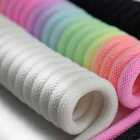 สายคีย์บอร์ด 1.5 ม. แบบขด Type-C เป็น USB A พร้อมขั้วต่อแบบถอดได้ สำหรับคีย์บอร์ดเล่นเกม/แท็บเล็ต (สีขาว) 6