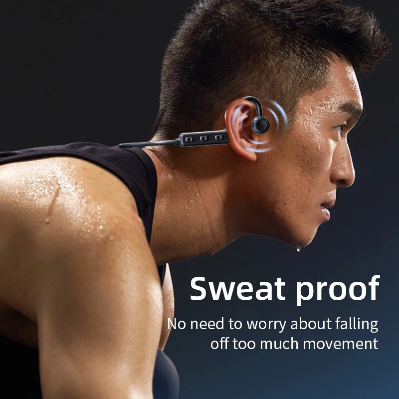 2pcs Ks19 Concept Bone Conduction Tws Wireless Bluetooth Compatible Hearing Aid Headset For Smartphones_voghion.com