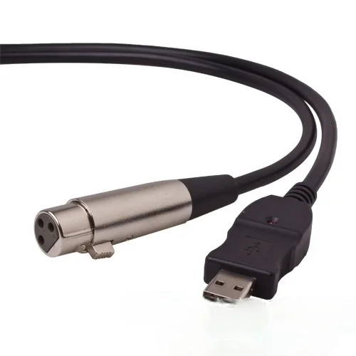 USB Microphone Cable 3m Microphone Cable USB To Microphone Connect Computer Cable Adapter - AliExpress
