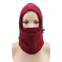 Windproof Cap Unisex Winter Outdoor Sports Camouflage Multifunctional Fleece Head Cover Soft Warm Riding Mask Hat 6