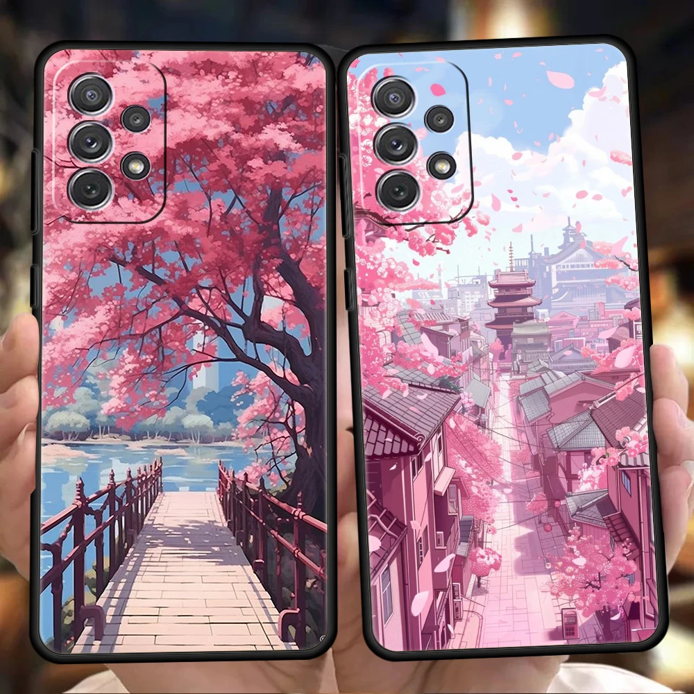 Pink Spring Cherry Blossoms Phone Case
