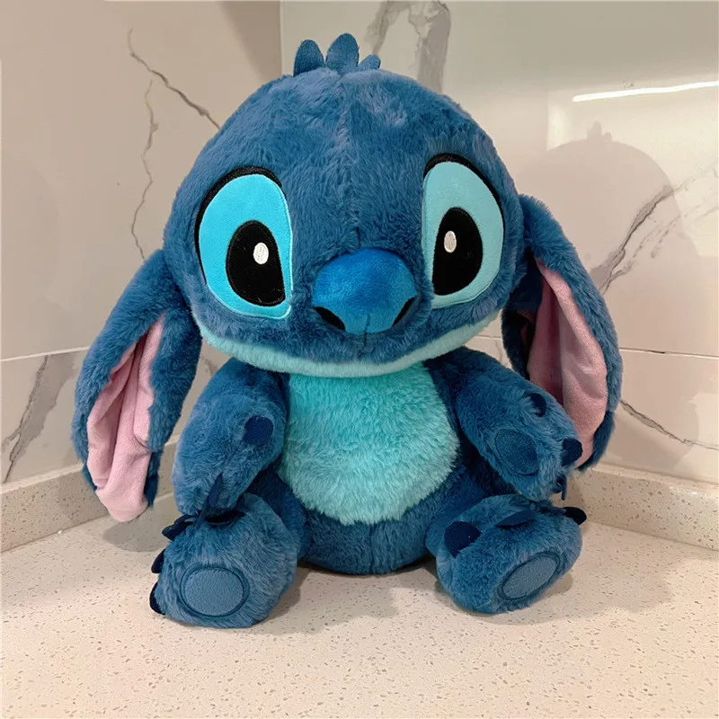 40cm Blue Stitch Stuffed Animal Plush Toys Soft Kawaii Disney Lilo And Stitch  Doll Gifts For Girlfriend Children Free Shipping - AliExpress