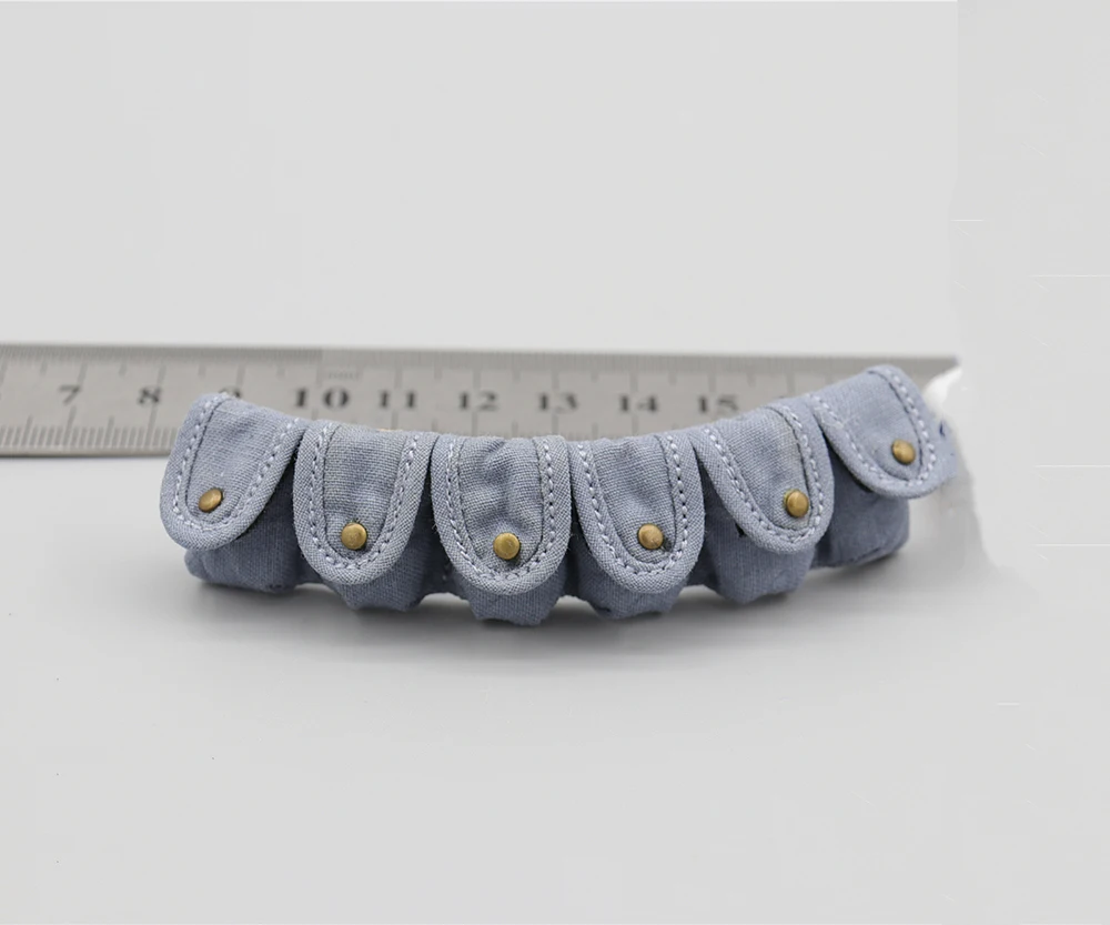 

For Sale 1/6 QOTOYS QOM-1019 National Army Taierzhuang Battle Ammunition Belt Magazine Bags Model Suit 12inch Doll Figures