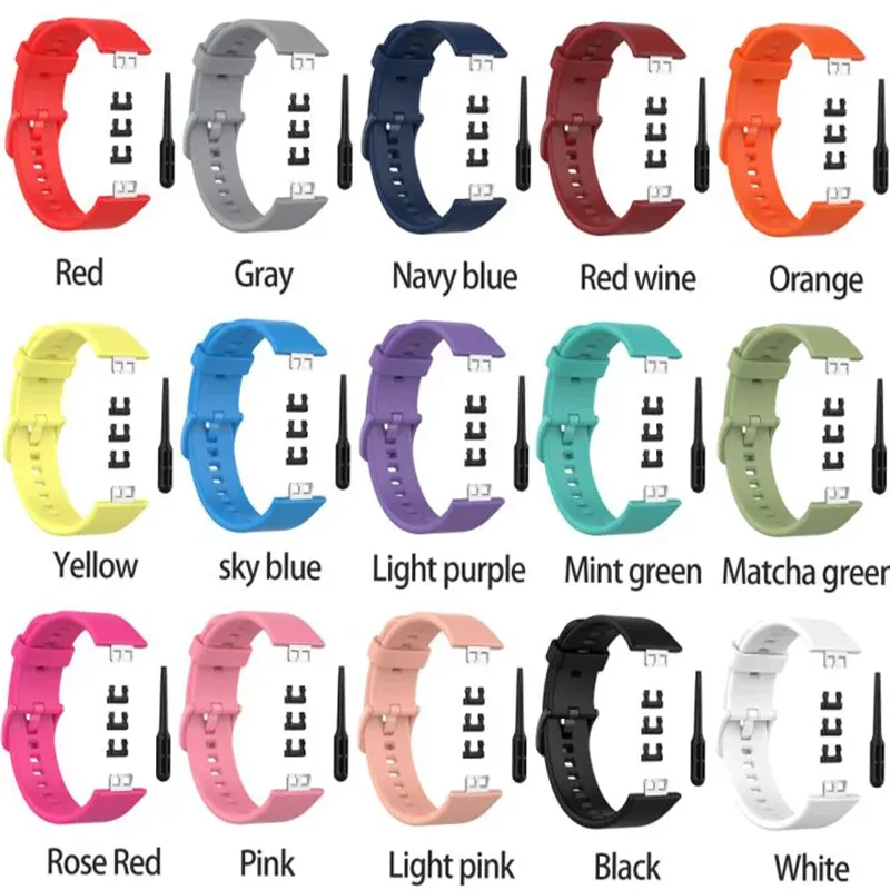 Correas De Reloj De Silicona De 14 Mm Para Garmin Lily 2