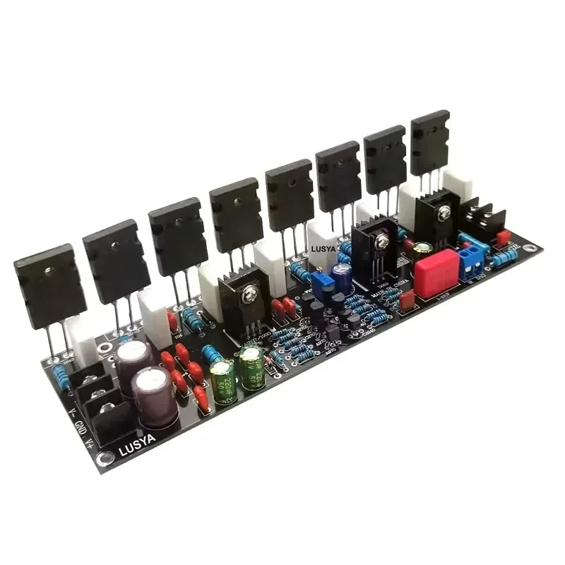 Audio Amplifier Board Upgraded Version Mono 400W Tube 2SC5200 + 2SA1943 20V-90V HIFI High Power Audio Amplifier Finished Board