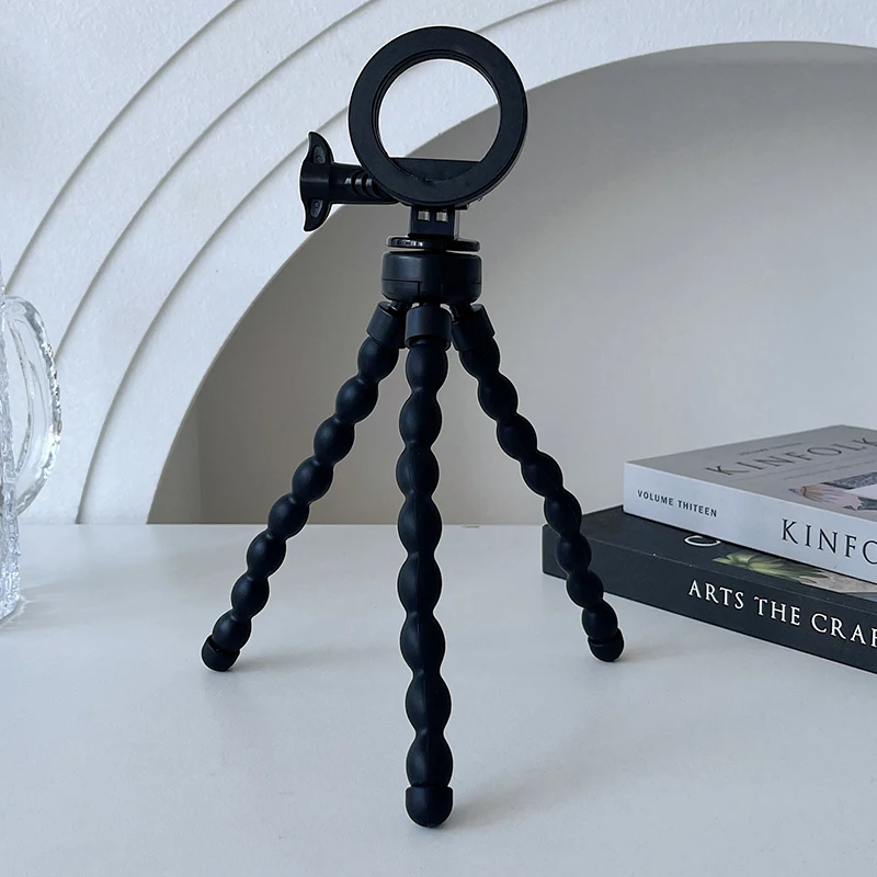 Universal Magnetic Phone Tripod For Cellphone Photo Video Vlog Stand Bracket