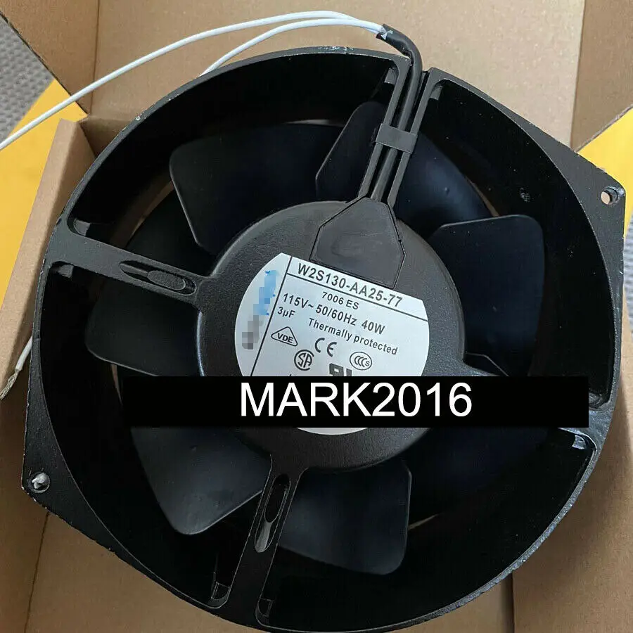 

Cooling fan TYP W2S130-AA25-77 110V 50 / 60HZ 40W cooling fan