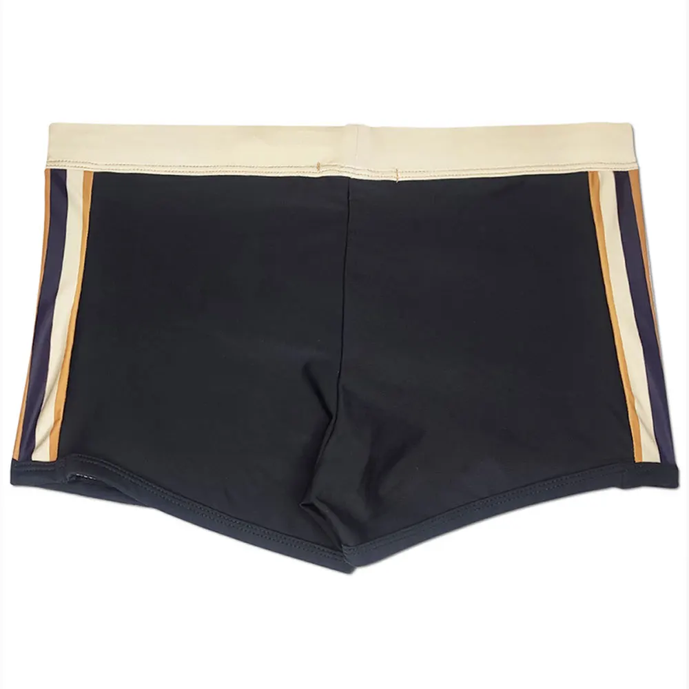 Men's Swim Short Boxers Swimming Mesh GYM Running Sport Beach Pants Swimsuit Swimwear Sexy Male Bathing Suilt Surfing