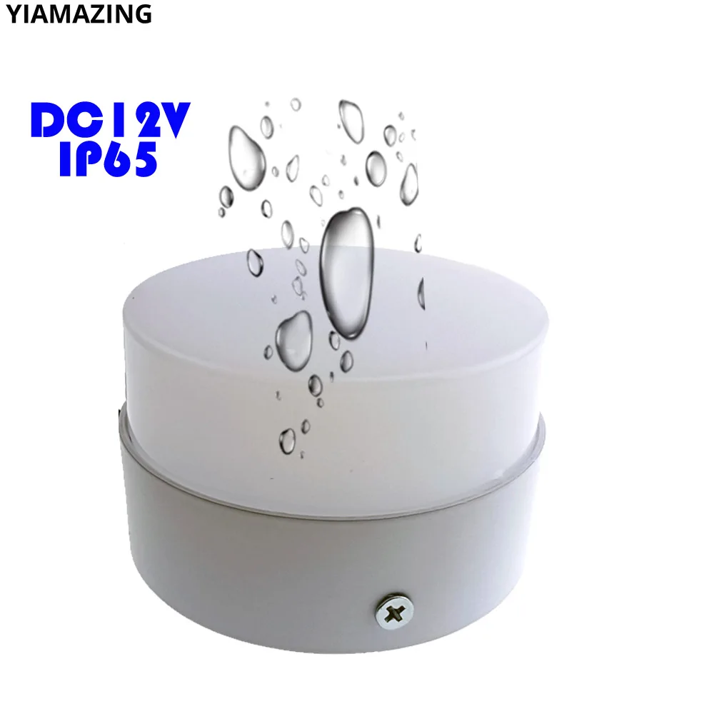 

Built-in Spot Light DC12V Outdoor Waterproof LED Porch Wall Light Surface Mounted Dimmer 7W 9W 12W 15W 18W Balcony Canopy Lamp