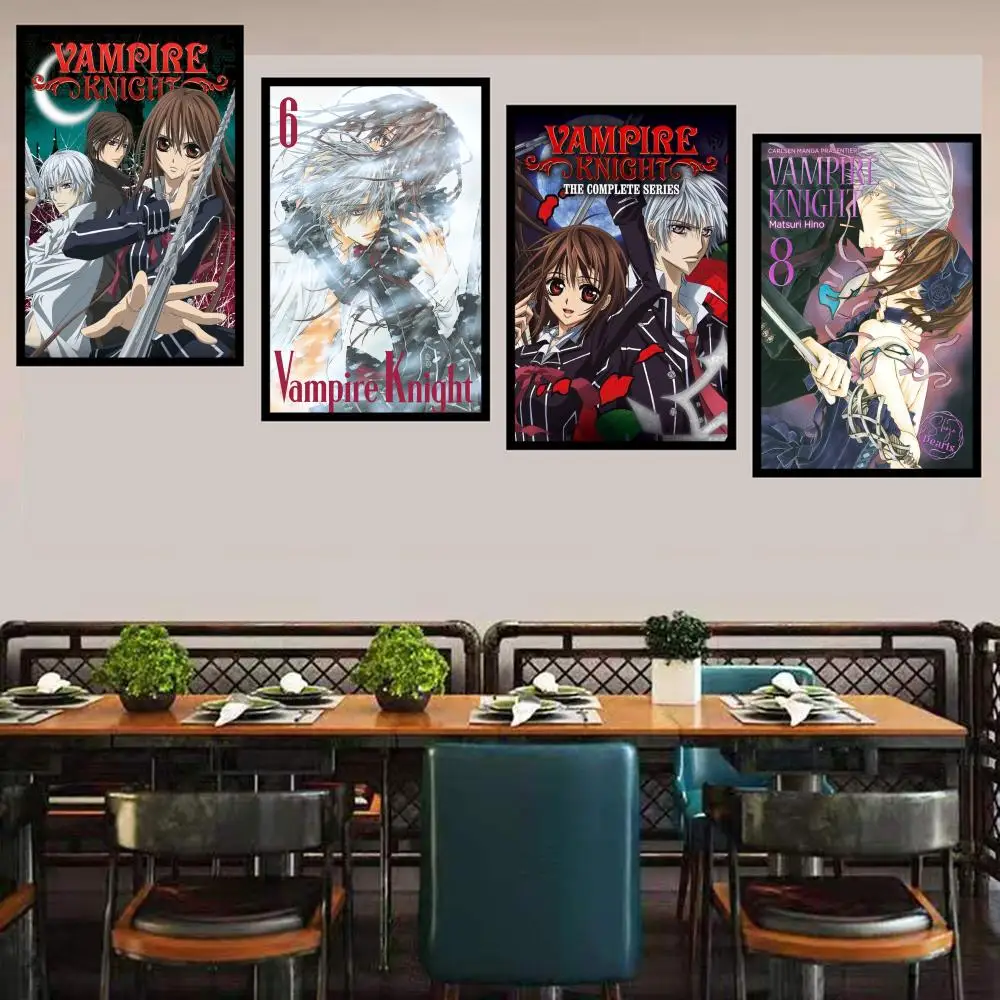 Vampire Knight Classic Poster Poster Vintage Sticky Whitepaper Sticker Diy Room Bar Cafe Room Wall Decor