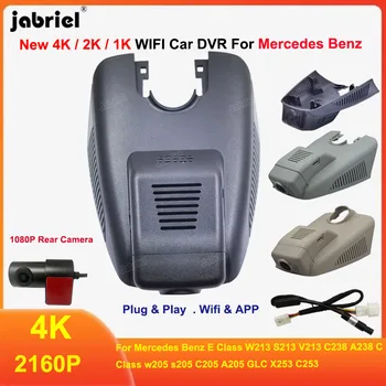 4K Wifi Auto Dvr Macchina Fotografica per Mercedes Benz C w205 s205 C205 A205 E W213 S213 V213 C238 A238 GLC X253 C253 Dashcam Videoregistratore
