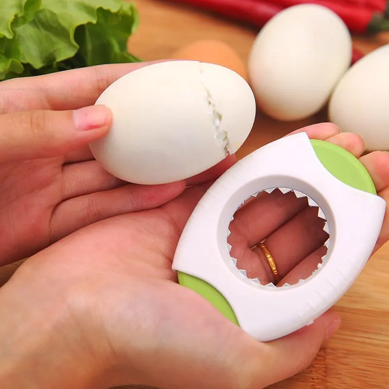 Separator Egg Opener Shell Cutter Kitchen Gadgets Tools Knocker Raw Cracker Boiled Topper Essential