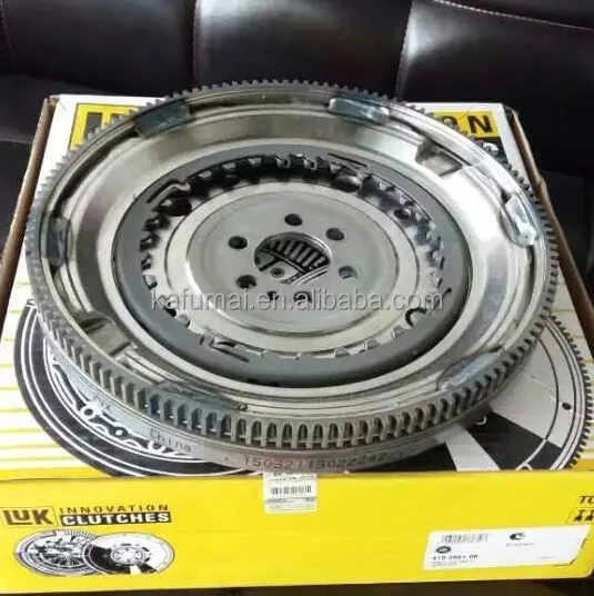 LUK DQ200 0AM Transmission Clutch Flywheel 6 Holes 129T Compatible with Volkswagen Audi Skoda Seat 03F105266C 415033410