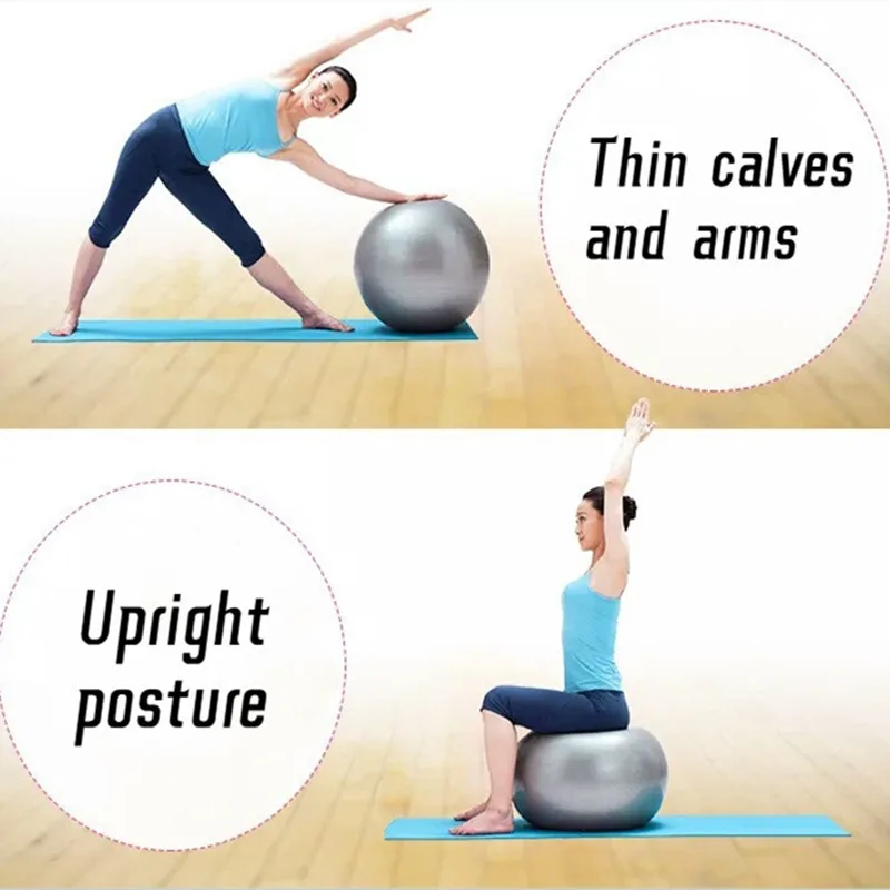 Yoga ball, 55cm,65cm, home gym, fitness Beauty Body, balance workout, indoor massage training, Sports Exercise, Pilates supplies