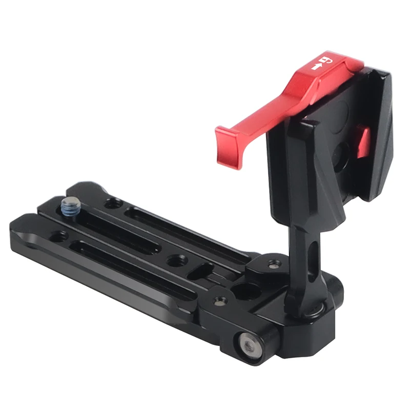 Aluminum V-Lock Battery Mounting Plate Clamp Quick Release for ARCA Tripod Gimba