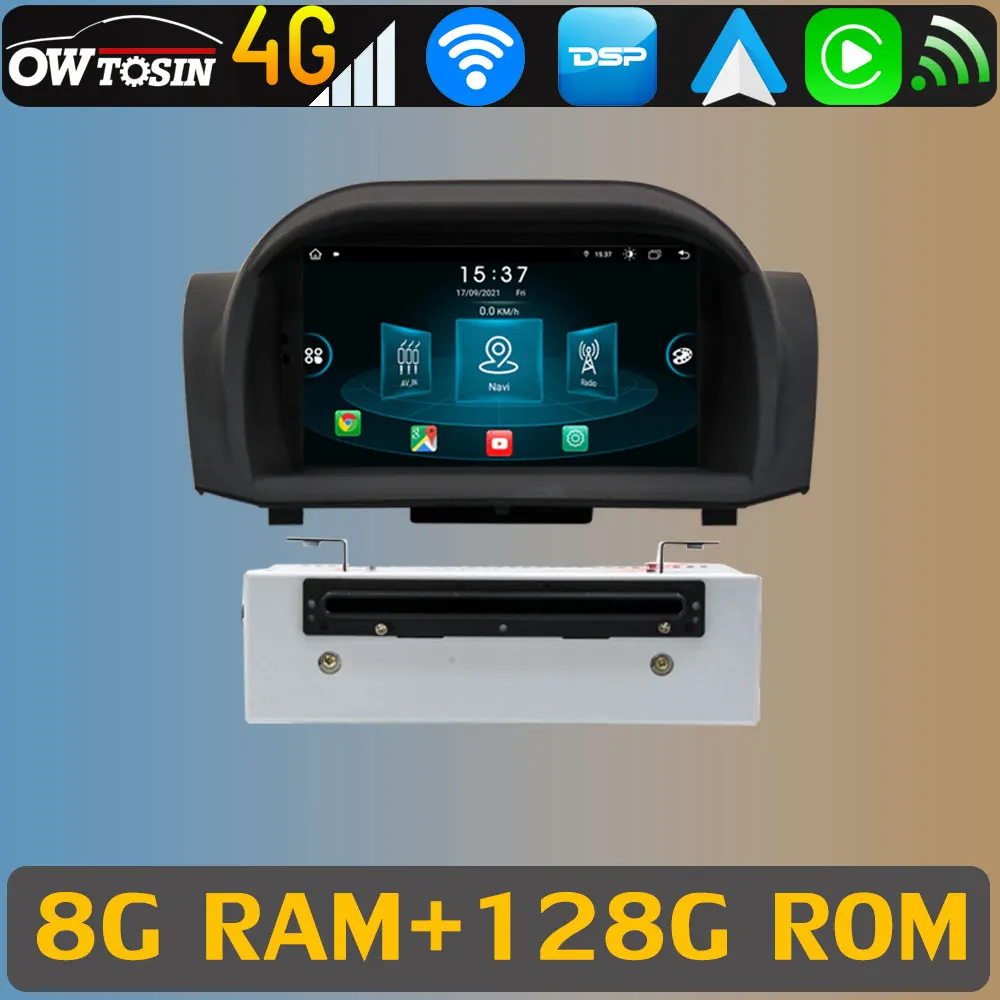 Android 13 Radio Für Ford Fiesta MK6 2008-2016 - 9 Zoll Mit Wireless CarPlay & Android Auto