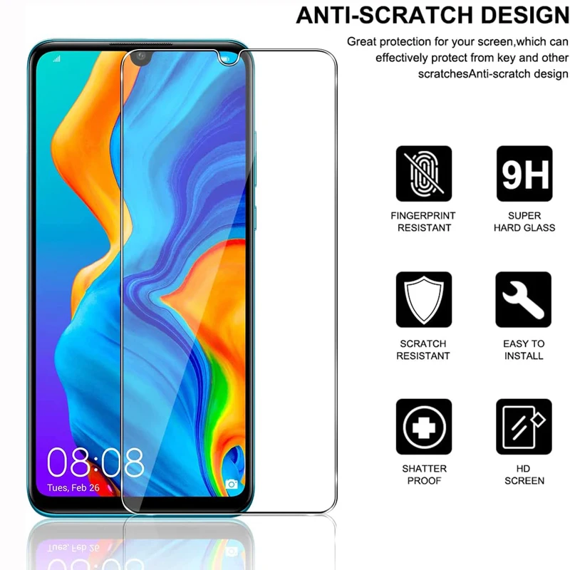 4PCS Premium Tempered Glass Screen Protector Set